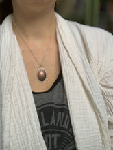 Load image into Gallery viewer, Etched Copper Pendant 4 - Medium Size