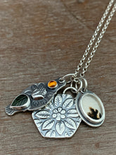 Load image into Gallery viewer, “You Grow Girl” Plant pun charms