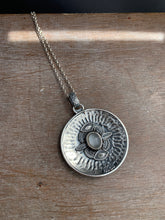 Load image into Gallery viewer, Moonstone double sided medallion