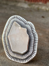 Load image into Gallery viewer, Reserved* Tibetan quartz crystal ring