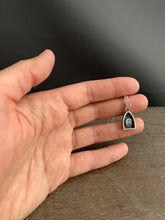 Load image into Gallery viewer, #4 Tiny moonstone charm with 18” rolo chain included