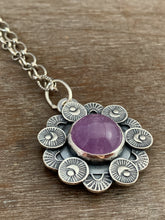 Load image into Gallery viewer, Amethyst medallion