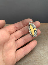 Load image into Gallery viewer, 24k Keum Boo Hawk Silhouette On a Stamped Background