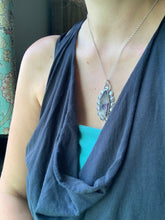 Load image into Gallery viewer, Melody Stone Moon Pendant