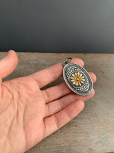 Load image into Gallery viewer, Large keum boo gold and silver medallion #2