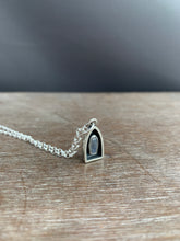 Load image into Gallery viewer, #5 Tiny moonstone charm with 18” rolo chain included