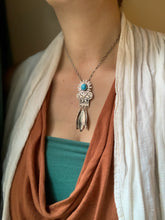 Load image into Gallery viewer, Egyptian turquoise medallion