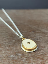 Load image into Gallery viewer, Fossilized woolly mammoth ivory charm