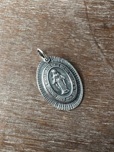 Load image into Gallery viewer, Solid Silver Miraculous Medal (Ready to ship) - limited quantity
