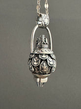Load image into Gallery viewer, Vintage crystal dragon egg medallion

