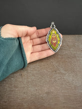 Load image into Gallery viewer, Cloisonné Owl Pendant.
