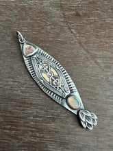 Load image into Gallery viewer, Opal and tourmaline pendant
