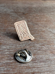 14k Gold fill bird pin, lapel pin, scatter pin