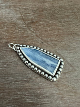 Load image into Gallery viewer, Large Kyanite cathedral window pendant
