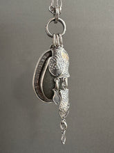 Load image into Gallery viewer, Lake Erie Beach Stone Fish Parable Pendant 3.

