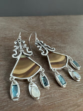 Load image into Gallery viewer, Brazilian Polychrome Jasper Earrings
