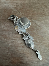 Load image into Gallery viewer, Lake Erie Beach Stone Fish Parable Pendant 1.
