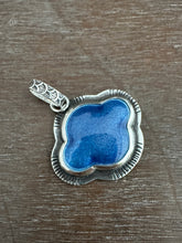 Load image into Gallery viewer, Storm Cloud Enameled pendant
