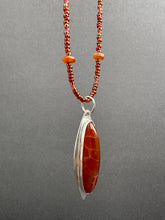 Load image into Gallery viewer, Snakeskin Agate BeadedNecklace

