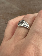 Load image into Gallery viewer, Trinity moon ring
