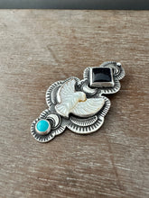 Load image into Gallery viewer, Mother of Pearl Bird Medallion
