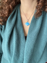 Load image into Gallery viewer, Happy Cloud Enameled pendant
