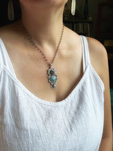 Load image into Gallery viewer, Leland Blue and Mystic Topaz Sacred Heart
