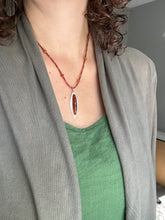 Load image into Gallery viewer, Snakeskin Agate BeadedNecklace
