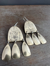Load image into Gallery viewer, Brass Our Lady of Guadalupe Earrings
