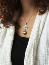 Load image into Gallery viewer, Candy Cane With Handmade Jingle Bell Pendant
