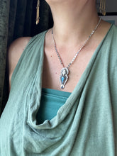 Load image into Gallery viewer, Labradorite Sacred Heart pendant
