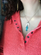 Load image into Gallery viewer, Apatite Wing Necklace
