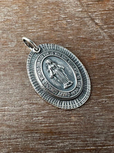 Load image into Gallery viewer, Solid Silver Miraculous Medal (Ready to ship) - limited quantity
