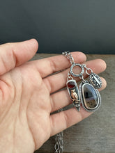 Load image into Gallery viewer, Owl charm collector pendant
