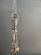 Load image into Gallery viewer, Handmade Bell Tassel with Quartz Crystal
