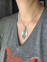 Load image into Gallery viewer, Hypersthene Owl Pendant
