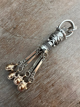 Load image into Gallery viewer, Handmade Bell Tassel with Quartz Crystal
