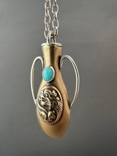 Load image into Gallery viewer, Vessel with Dragon and Amazonite
