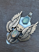 Load image into Gallery viewer, Opal Cat with Wings
