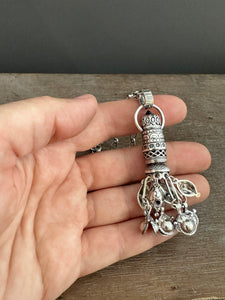 Handmade Bell Tassel with Vintage Swarovski Crystal