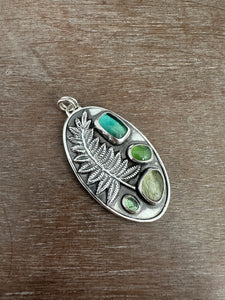 Spring Fern pendant 3