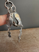Load image into Gallery viewer, Lake Erie Beach Stone Fish Parable Pendant 2.
