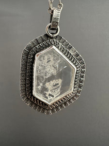 Clear Quartz Medallion