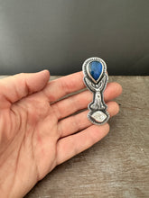 Load image into Gallery viewer, Angel with Labradorite and Herkimer Crystal
