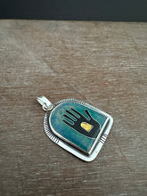 Load image into Gallery viewer, The Hand of the Maker 4, Coisonne Enamel Medallion
