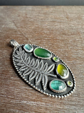 Load image into Gallery viewer, Spring Fern pendant 4
