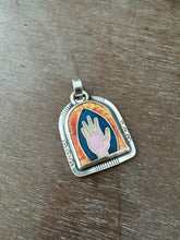 Load image into Gallery viewer, The Hand of the Maker Cloisonné Enamel Medallion
