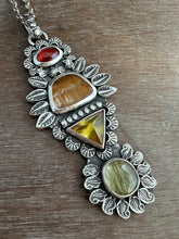 Load image into Gallery viewer, Elaborate cacoxenite pendant
