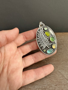 Spring Fern pendant 6