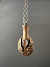 Load image into Gallery viewer, Winged Vessel with Andesine
